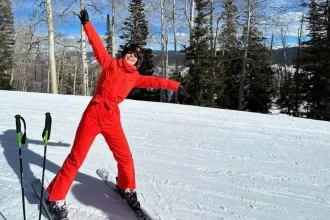 Camila Sodi sufre accidente mientras esquiaba en Estados Unidos
